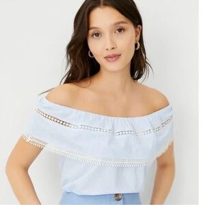 Ann Taylor Off the Shoulder Top